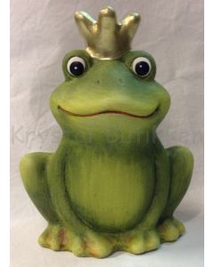 Frø med krone