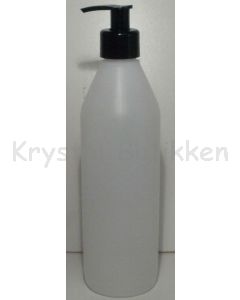 plastflaske-1 liter- med pumpe