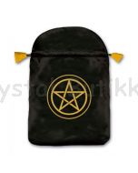 Stofpose i satin - Pentagram