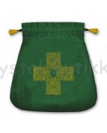 Stofpose i fløjl - Keltisk Kors